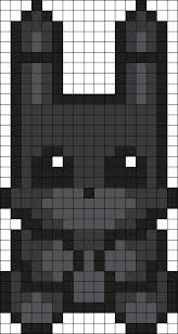 Shadow Bonnie Kandi Pattern Pixel Art Grid Pixel Art Pattern Pixel Art