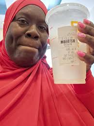 Grandmother's joy for baby's new job