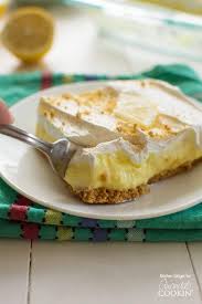 lemon cream cheese pudding dessert