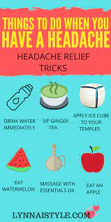 10 Headache Relief Tricks That Work Instantly Home Herbs Remedies Headache Relief Headache Natural Headache Remedies