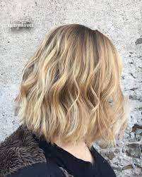 Golden Blonde Blunt Haircut Blonde Hair Balayage Bob Haircut Balayage Hair Blonde Balayage Hair Balayage Bob