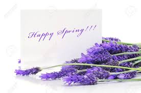 Maybe you would like to learn more about one of these? A Pile Of Lavender Flowers And The Sentence Happy Spring Written In A Paper Label Stock Photo Picture And Royalty Free Image Image 17795267