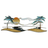 Shop wayfair for the best outdoor metal wall art birds. Tropical Wall Art Tropical Decor Metal Wall Art