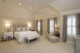 Here's how to use a variety of light sources to create a beautiful and functional bedroom. Spacious Master Bedroom 20 X16 With High Vaulted Ceilings Recessed Lighting Ceiling Fan Crown Master Bedroom Lighting Bedroom Lighting Recessed Lighting