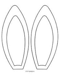 ¿a que no sabes de qué sale? Printable Llama Ears Template Novocom Top