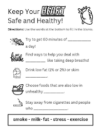 Image result for Cardiovascular Worksheets