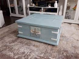 Coastal Storage Coffee Table Fusion Heirloom With White Wax Beachy Furniture Coffee Table With Storage Storage