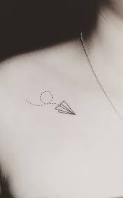 Paper Plane Small Tattoo Design Simple And Small Tattoo Designs To Make You Look Awesome 5 Simple Tattoos For Women Small Tattoos Simple Tattoo With Meaning