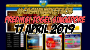 Bocoran Prediksi Togel Singapore 17 April 2019 Keluaran Data Sgp Paito J Malam Video