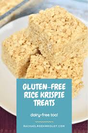 Do rice crispy treats have pork in them? Gluten Free Rice Krispie Treats Dairy Free Rachael Roehmholdt