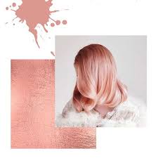 Rose gold hair for brunettes. Pastel Rose Gold Limited Edition Bundle 400 Ml Evilhair