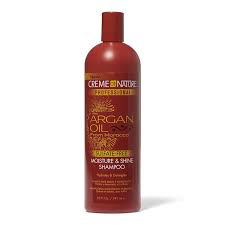 This cleansing shampoo is the ideal natural hair shampoo for curls that are left cleansed, nourished and defined. Argan Oil From Morocco Moisture Shine Sulfate Free Shampoo By Creme Of Nature Shampoo Textured Hair Sally Beauty