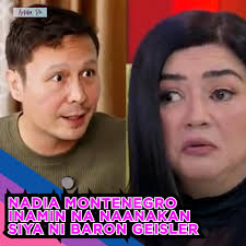 NADIA MONTENEGRO MYÖNTÄÄ, ETTÄ HÄN SAI LAPSEN BARON GEISLERIN KANSSA :  r/SHOWBIZ_TSISMIS