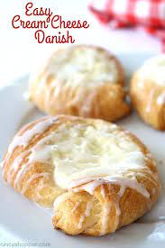 Easy Cream Cheese Danish Recipe Breakfast Sweets Easy Cream Cheese Danish Recipe Easy Cream