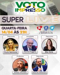 Defensor do voto impresso auditável há vários anos, o advogado e professor de direito eleitoral antônio augusto mayer dos santos diz que a implantação do voto impresso auditável é uma medida de transparência. Bia Kicis On Twitter Daqui A Pouquinho Temos A Nossa 2Âª Live Da Campanha Nacional Pelo Voto Impresso Auditavel Participe E Compartilhe Percivalpuggina Bolsonarosp Paulambelmonte E O Professor Amilcar Brunazo Https T Co Youtsqqbud