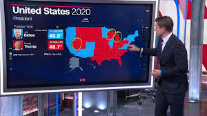 National numbers only include states where there is some type of early voting and data is available. Electoral Map Shows How Election Results Shifted Towards Biden Cnn Video