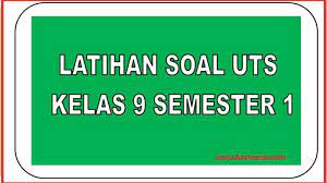 Maybe you would like to learn more about one of these? Kunci Jawaban Kisi Kisi Soal Latihan Uts Pts Matematika Kelas 9 Smp Semester Ganjil 2020 Tribun Pontianak