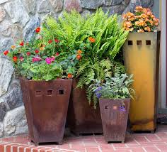 Extend your landscaping or frame a city view with restorative greenery. Indoor And Outdoor Planters Stylishly Designed