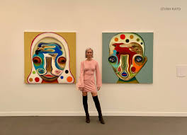 Izumi Kato At Perrotin S Booth At Frieze New York Nyc Frieze Japaneseart Modernart Clicktoread Artwork Painti Modern Art Abstract Japanese Art Artwork