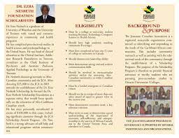 The ministry of education, youth & information through its tertiary unit, is now accepting applications for its tertiary student assistance programme. Jamaican Canadian Association Jca Annual Scholarship Awards Program