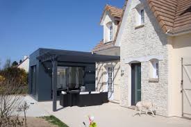 L'équipe architecture et bois met à votre service son expérience de 20 ans dans la réalisation de maisons contemporaines à ossature bois. Extension En Bois A La Rue Saint Pierre 76690 Djsl Bois