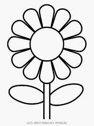 Simple flower drawing for kids. Drawing Simple Rose Flower Drawing For Kids