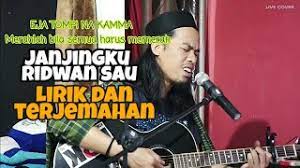 Ridwan Sau Janjingku Lirik Terjemahan Cover Arman Pio Chords Chordify