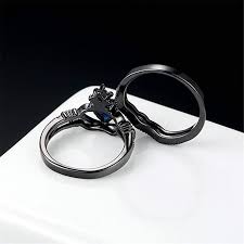 16,5 x 21,5 cm) con corchetes al centro. Amazon Com Loversring Anillo De Novia Para Pareja Con Forma De Corazon De Acero Inoxidable Acero Inoxidable 0 Negro Ropa Zapatos Y Joyeria