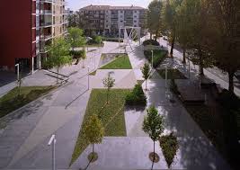 Urban Design For A Public Square In Rozzano A Suburb Of Milan Offering The Local Community A Flexible And Shared Outdoor Space Paysage Espace Public Moderne
