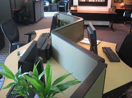 Call Stations Don T Have To Be Boring Refurbished Steelcase Panels Paired With New Worksurfaces Www Newlifeoffice Com Used Office Furniture New Life Office Furniture