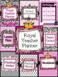 Editable Royal Zebra Teacher Binder Zebra Hot Pink Black Plus Sub Packet Teacher Binder Teacher Organization Printables Teaching
