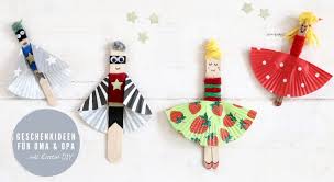 Hier findest du einige ideen: Geschenkideen Fur Oma Und Opa Inkl Eisstiel Figuren Diy Lavendelblog