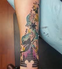 Small If You Can Dream It You Can Do It Tattoo 15 Disney Tattoos That Will Make You The Fairest Of Them All More Disney Sleeve Tattoos Small Tattoos Unique Tattoos