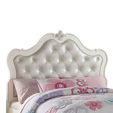 You won't want to miss these savings. Full Tufted Headboard White Faux Leather Bed Button Full Size Arched Headboards Footboards Uniforce Home Garden