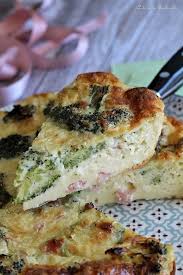 Quiche Sans Pate Aux Brocolis Bacon Alimentation Pates Brocolis Brocolis