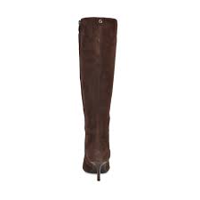 Women's Kimdee 9X9 Knee High Leather Boots - Brown | Nine West - Product from Nine West