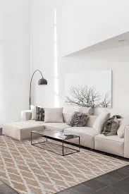Soraya Trellis Rose Gold Rug Ruggable Washable Rugs Light Grey Rug