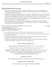 career objective examples human resourc