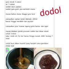 Dodol garut ini sangat mudah untuk kita jumpai. Resepi Dodol Pulut Hitam Pawtaste Com