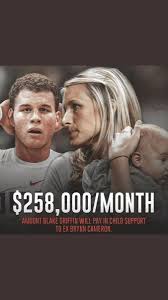 Los angeles clippers star blake griffin is now a father. Httredskins On Twitter Over 18 Years Blake Griffin Will Have Paid Brynn Cameron 55 728 000 In Child Support Bruh That Ain T Child Support That S Life Support Https T Co 3cuwj1rymw