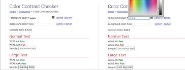 There are different ratings within wcag, but to meet aaa standards (the highest level) the contrast level must be 7:1 for normal text and 4.5:1 for larger text. Color Contrast And Why You Should Rethink It Smashing Magazine