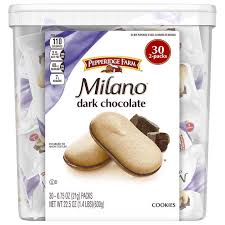 Here are some tips for you to blitz through the process and keep your sanity. Pepperidge Farm Milano Cookies 0 75 Oz 30 Count
