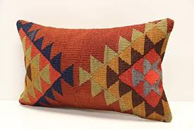 Poly fill consists of loose polyfiber that is blown directly into the pillow cover. Modern Kilim Pillow Cover 12x20 Inch Armchair Striped Knitting Lumbar Throw Accent Interior Desi Decorative Cushion Covers Modern Kilim Interior Design Accents