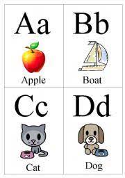 Cards nomenclature flashcards pdf printable cards montessori toys preschool. Abc Flash Cards Part 1 Esl Worksheet By Just2servehim
