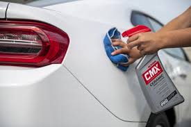 Apply the polish to a soft cloth or the pad of your orbital buffer, and rub it in a circular motion on the car. Using Ceramic Spray Wax To Protect Your Vehicle Autozone