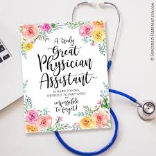 Physician Assistant Medical Office Decor Inspiring Gifts Etsy Doctor Appreciation Gifts Appreciation Printable Doctor Gifts