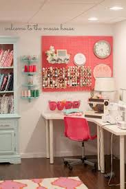 The walls in my office/craft room were painted in repose gray (sherwin williams) and while it looks white or gray in the images, the color is a very light shade of warm gray and my all of my cabinets and my desk are painted in mindful gray (sherwin williams), which is one shade down from repose gray on the paint card: 70 Ideas To Organize Your Craft Room In The Best Way Digsdigs