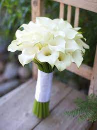Wedding Anniversary Flowers By Year Uk Calla Lily Bouquet Wedding Flowers Lily Bouquet Wedding Calla Lily Bouquet Wedding Flower Bouquet Wedding