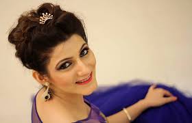 Www.pinterest.com 25 stunning hairstyles with indian gowns for 2019 sheideas Indian Engagement Gown Blue Dress Bridal Hairstyle