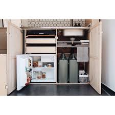 Inside Contents Of The Ikea Kitchenette Frame We Modified Hacked And Customized To Suit Our Tinykitchen Needs I In 2020 Van Conversion Ikea Small Kitchenette Ikea